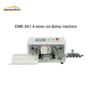 Wire cut &strip machine