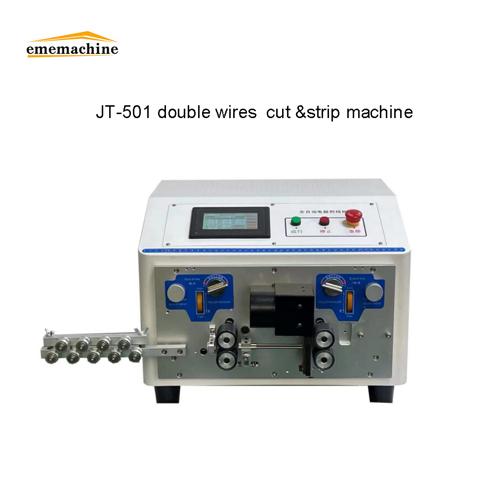 Two wires type wire stripping