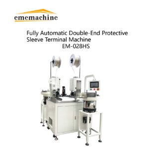 EM-028HS Fully Automatic Double-end Sheath Terminal Machine