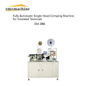 Fully Automatic Single-Head Crimping Machine for Insulated Terminals