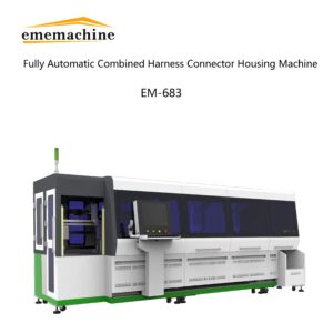 EM-683 Fully Automatic Combined Harness Connector Housing Machine