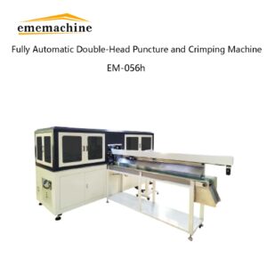 EM-056H Fully Automatic Double-Head Piercing and Crimping Machine